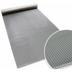 Tapis En Caoutchouc Miniripp Gris 100 X 50 Cm -Stanleyfaco Magasin 46903388 4