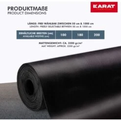 Tapis En Caoutchouc Côtes Fines Ultra Résistant 100 X 50 Cm -Stanleyfaco Magasin 46908854 4