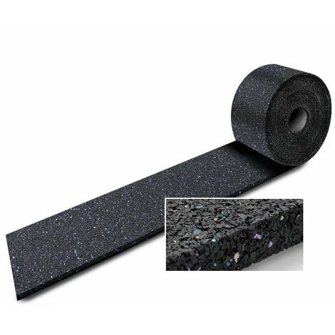 Tapis Anti-vibration En Caoutchouc Rôle 5 Mm Largeur: 150 Mm Longueur: 5000 Mm 3 Tapis Anti-vibration En Caoutchouc Rôle 5 Mm Largeur: 150 Mm Longueur: 5000 Mm