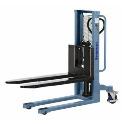 Gerbeur à Grande Levée Cap. Charge 1000 Kg L. Fourche 1150 Mm Manuel-hydraulique Mât Simple Hauteur De Course 940 Mm PROMAT