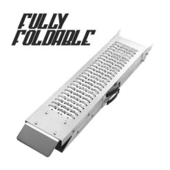 Rampe De Chargement Antidérapante En Acier De 250 Kg Pour Scooters De Moto Avec Poignées. 170x22,5x4,5 Cm -Stanleyfaco Magasin 48887348 4