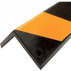 Cornière Caoutchouc Jaune Noir 101x101x805mm