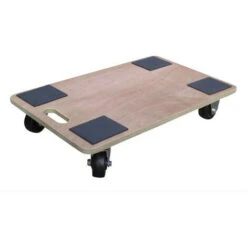 Toolland Plateau Roulant, Revêtement Antidérapant, 4 Roues Pivotantes, Capacité De Charge 400 Kg -Stanleyfaco Magasin 50340477 2