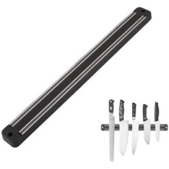 Couteaux Barre Magnétique Aimantée Murale Pour Rangement Cuisine Garage Outils Porte-couteau Mural Magnétique Macaron