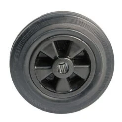 Roue Caoutchouc Noir Ø 200 X 50 AVL - Charge 200 Kg - 208200ARR