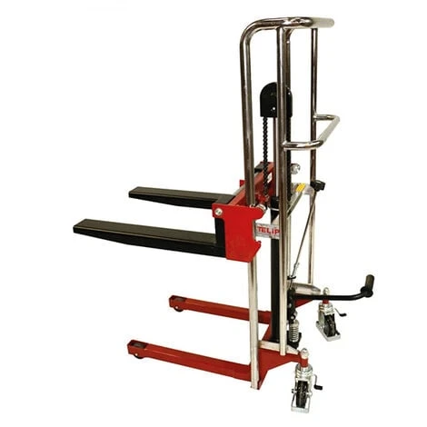 Mini Gerbeur Hydraulique - Charge 400kg - Levée 90 à 850mm - 300282 3 Mini Gerbeur Hydraulique - Charge 400kg - Levée 90 à 850mm - 300282