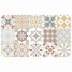 Tapis Mousse Salou 45 X 75 Cm Persane Orange