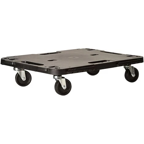 Plateforme à Roulettes En Polypropylène 580 X 380 X H 40 Mm Monté 580 X 380 X H 120 Mm Avec Système D'attache Pour étendre La Plate-Forme. 3 Plateforme à Roulettes En Polypropylène 580 X 380 X H 40 Mm Monté 580 X 380 X H 120 Mm Avec Système D'attache Pour étendre La Plate-Forme.