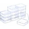 Boîte De Stockage De Perles En Plastique Transparent Avec Couvercle à Charnière Pour Perles Et Plus 2 Boîte De Stockage De Perles En Plastique Transparent Avec Couvercle à Charnière Pour Perles Et Plus -Stanleyfaco Magasin 61081944 1