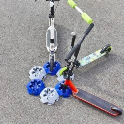 MOTTEZ - Support Trotinette Au Sol Gris - M058QGR -Stanleyfaco Magasin 61100978 4