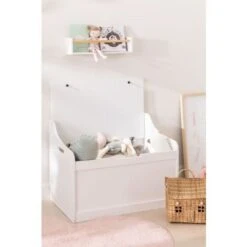 Coffre à Jouets Boby Kids SKLUM Blanc -Stanleyfaco Magasin 61431982 3