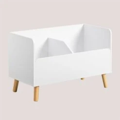 Tiroir à Jouets En MDF Tom Kids SKLUM Blanc