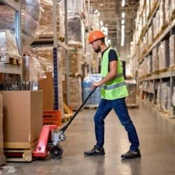 Transpalette Manuel Vert 2,5t - Fourches 1150x540mm - AC25CBVVERT -Stanleyfaco Magasin 62952343 3