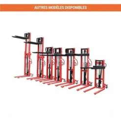 Gerbeur Manuel - Levée Max 1600 Mm - Charge Max 1000kg - HMS10/1600 -Stanleyfaco Magasin 62952795 5