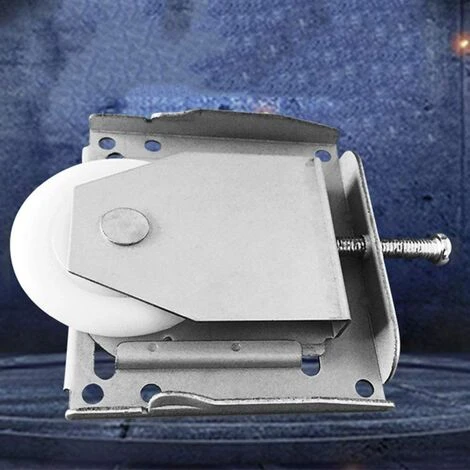 2pcs / Set Coulissante Armoire Porte Rouleau Meubles En Métal Poulie Penderie Galets De Roulement 5 2pcs / Set Coulissante Armoire Porte Rouleau Meubles En Métal Poulie Penderie Galets De Roulement – Image 3