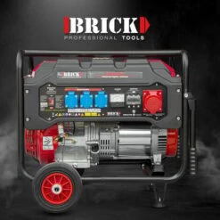 Groupe électrogène Max 6000W Avec Roues Et Prise Triphasée - Brick -Stanleyfaco Magasin 67177162 5