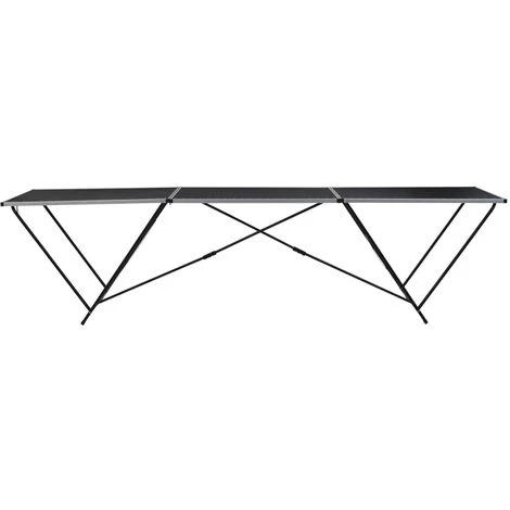 Table à Coller Pliable MDF Et Aluminium 300 X 60 X 78 Cm 5 Table à Coller Pliable MDF Et Aluminium 300 X 60 X 78 Cm – Image 3