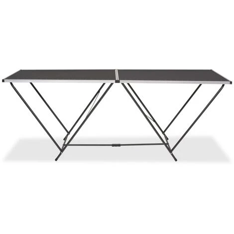 Table Pliable De Collage MDF Et Aluminium 200 X 60 X 78 Cm 4 Table Pliable De Collage MDF Et Aluminium 200 X 60 X 78 Cm – Image 2
