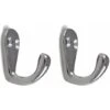 2x Crochet Métal Chromé Brillant Poli Hauteur 41mm Meuble Cuisine Salle De Bain Porte Serviette Manteau Chemise Torchon Décoration à Visser 2 2x Crochet Métal Chromé Brillant Poli Hauteur 41mm Meuble Cuisine Salle De Bain Porte Serviette Manteau Chemise Torchon Décoration à Visser -Stanleyfaco Magasin 68540395 1