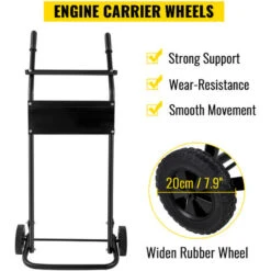 VEVOR Chariot Pour Moteur Hors-Bord Chariot De Transport Moteur De Bateau 59 Kg -Stanleyfaco Magasin 69343327 4