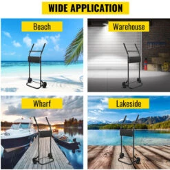 VEVOR Chariot Pour Moteur Hors-Bord Chariot De Transport Moteur De Bateau 59 Kg -Stanleyfaco Magasin 69343327 5