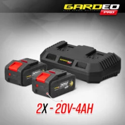 Balayeuse Pour Gazon Synthétique Sur Batterie - 2 X 20V - 4Ah - Gardeo Pro -Stanleyfaco Magasin 69351526 4