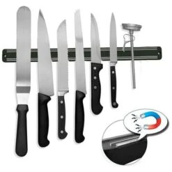Barre Magnétique Pour Couteaux Barre à Couteaux Aimantée 50 X 3.4 X 1.5cm Porte Couteau Magnetique Cuisine -Stanleyfaco Magasin 69636189 3