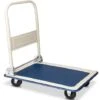 Chariot De Transport 150 Kg Diable Platforme Pliable Roues En Caoutchouc Plateau 1 Chariot De Transport 150 Kg Diable Platforme Pliable Roues En Caoutchouc Plateau -Stanleyfaco Magasin 70398778 1