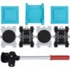 Lève-Meubles Robuste - 8 Pièces Kit De Déplacement De Meubles Lourds Lève-meubles Avec Patin Rotatif à 360 Degrés De Meubles Lourds Pour Canapés Et Réfrigérateurs - Oi-FRIS 2 Lève-Meubles Robuste - 8 Pièces Kit De Déplacement De Meubles Lourds Lève-meubles Avec Patin Rotatif à 360 Degrés De Meubles Lourds Pour Canapés Et Réfrigérateurs - Oi-FRIS -Stanleyfaco Magasin 70967306 1