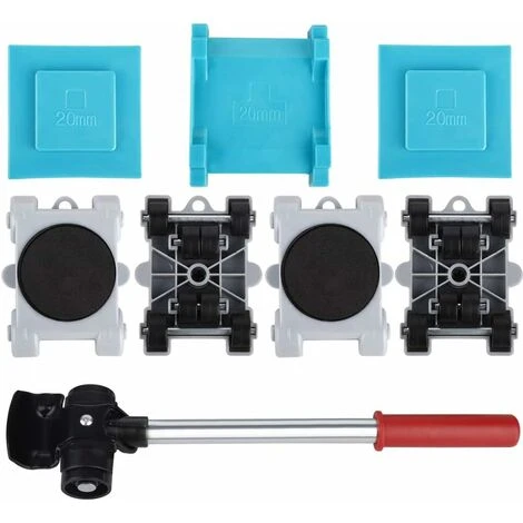 Lève-Meubles Robuste - 8 Pièces Kit De Déplacement De Meubles Lourds Lève-meubles Avec Patin Rotatif à 360 Degrés De Meubles Lourds Pour Canapés Et Réfrigérateurs - Oi-FRIS 3 Lève-Meubles Robuste - 8 Pièces Kit De Déplacement De Meubles Lourds Lève-meubles Avec Patin Rotatif à 360 Degrés De Meubles Lourds Pour Canapés Et Réfrigérateurs - Oi-FRIS