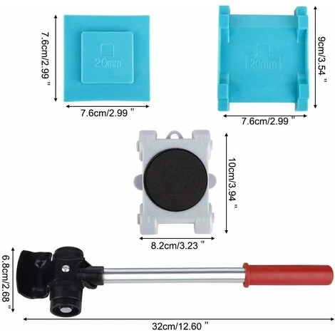 Lève-Meubles Robuste - 8 Pièces Kit De Déplacement De Meubles Lourds Lève-meubles Avec Patin Rotatif à 360 Degrés De Meubles Lourds Pour Canapés Et Réfrigérateurs - Oi-FRIS 4 Lève-Meubles Robuste - 8 Pièces Kit De Déplacement De Meubles Lourds Lève-meubles Avec Patin Rotatif à 360 Degrés De Meubles Lourds Pour Canapés Et Réfrigérateurs - Oi-FRIS – Image 2