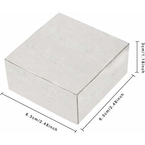 Bloc De Banc En Acier De Métal De 6.3 X 6.3 X 3cm, Outil Carré D'enclume En Métal, Bloc Solide De Banc Pour La Fabrication De Bijoux Lefou 4 Bloc De Banc En Acier De Métal De 6.3 X 6.3 X 3cm, Outil Carré D'enclume En Métal, Bloc Solide De Banc Pour La Fabrication De Bijoux Lefou – Image 2