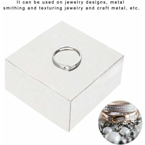 Bloc De Banc En Acier De Métal De 6.3 X 6.3 X 3cm, Outil Carré D'enclume En Métal, Bloc Solide De Banc Pour La Fabrication De Bijoux Lefou 6 Bloc De Banc En Acier De Métal De 6.3 X 6.3 X 3cm, Outil Carré D'enclume En Métal, Bloc Solide De Banc Pour La Fabrication De Bijoux Lefou – Image 4