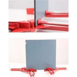 YIDOMDE Lot De 4 Pinces D'Angle Pour Le Travail Du Bois, Angle Droit De 90 Degrés, Pince à Onglet Réglable En Bois Pour Cadre Photo, Aquarium, Meubles De Fixation à Angle Droit -Stanleyfaco Magasin 71126496 5