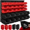 Étagère à Outils Avec Boites De Rangement 30 Bacs à Bec Etagère Murale Modulable Extensible Garage -Stanleyfaco Magasin 71588303 1