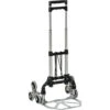 Diable Pour Escalier 6 Roues Diable Repliable 70 Kg - Poignée Télescopique - Chariot De Manutention Pliable Alu. Noir -Stanleyfaco Magasin 71770591 1