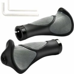 YIDOMDE Poignées De Vélo Poignées De Guidon De Vélo Poignées De Vtt Poignées Ergonomiques Poignées De Guidon De Vélo De Vélo Poignées De Guidon Antidérapantes 22mm Pour Vélos-B