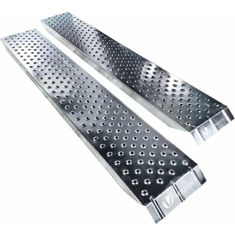 Rampe De Chargement Lot De 2 Pcs En Acier Galvanise 3 Rampe De Chargement Lot De 2 Pcs En Acier Galvanise