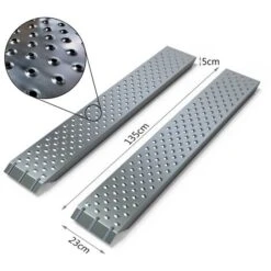 Rampe De Chargement Lot De 2 Pcs En Acier Galvanise 9 Rampe De Chargement Lot De 2 Pcs En Acier Galvanise -Stanleyfaco Magasin 72635050 3