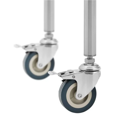 Chariot Médical Chariot Médical Inox 2 étagères 1 Tiroir 20 Kg 5 Chariot Médical Chariot Médical Inox 2 étagères 1 Tiroir 20 Kg – Image 3