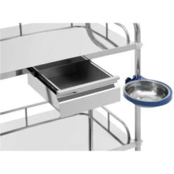 Chariot Médical Chariot Médical Inox 2 étagères 1 Tiroir 20 Kg 11 Chariot Médical Chariot Médical Inox 2 étagères 1 Tiroir 20 Kg -Stanleyfaco Magasin 73215426 5