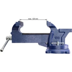 Étau De Serrage, établi, Enclume, Plateau Base Tournante - Pince De Serrage, Etau Etabli, Etau Fonte - 125 Mm 11 Étau De Serrage, établi, Enclume, Plateau Base Tournante - Pince De Serrage, Etau Etabli, Etau Fonte - 125 Mm -Stanleyfaco Magasin 7513919 5