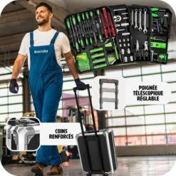 Caisse à Outils Aluminium 1200 Pièces - Boite A Outil, Malette Outils, Caisse A Outils Complete -Stanleyfaco Magasin 7513985 4