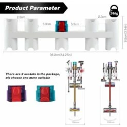 Support Accessoires Pour Dyson Floor Dok, Compatible Avec V11 V12 V15 Digital Slim V11 Outsize Outsize -Stanleyfaco Magasin 75695859 4