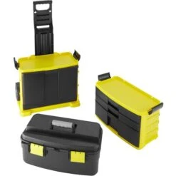 Chariot à Outils 3 Parties STIPE - Mallette à Outils, Coffret Outillage, Valise à Outils -Stanleyfaco Magasin 75727324 3