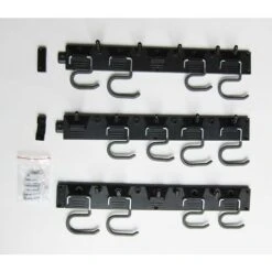 Système De Rangement Réglable, 120cm, Supports Muraux Pour Outils, Organiseur Mural Pour Outils, Organiseur De Garage, Organiseur D’outils De Jardin, Parfaits Pour Rangement De Garage -Stanleyfaco Magasin 76005609 3