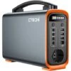 CTECHi G¨n¨rateur ¨lectrique Portable 240Wh, G¨n¨rateur D'¨nergie Batterie LiFePO4, Alimentation Avec Technologie AC/DC/USB/PD 60W Pour Camping Ext¨rieur Voyage ¨¤ Domicile -Stanleyfaco Magasin 77335643 1