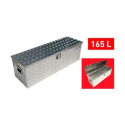 Coffre De Remorque Alu VT 165 - 165 L - Coffre De Chantier