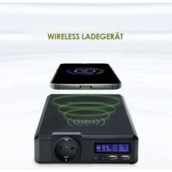 ALLPOWERS Station électrique Portable 200W 154Wh Batterie Sans Fil Solaire Power Station Batterie De Stockage D'énergie Mobile Pour Camping, Téléphone Mobile, Ordinateur Portable,camping-car, Urgence -Stanleyfaco Magasin 80287626 4