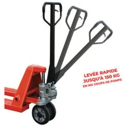 Transpalette Manuel AC25QL/CBV Levée Rapide Premium 2.5T Roues Caoutchouc Et Boggies Polyuréthane Stockman 9 Transpalette Manuel AC25QL/CBV Levée Rapide Premium 2.5T Roues Caoutchouc Et Boggies Polyuréthane Stockman -Stanleyfaco Magasin 80381037 3